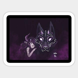 Spirit Wolf Sticker